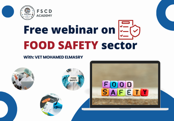 Free webinar on  FOOD SAFETY sectors